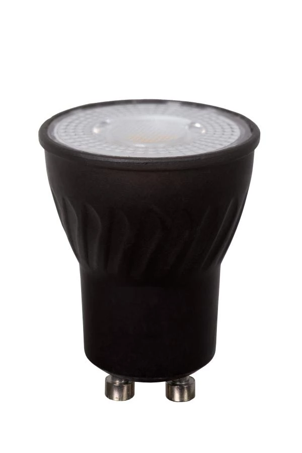 Lucide MR11 - Lámpara led - Ø 3,5 cm - LED Regul. - GU10 - 1x3,8W 2700K - Negro - apagado